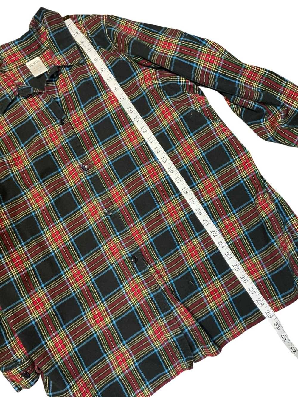 Mickey Mouse Upcycled T Shirt Flannel Sparkly Shacket Unique Disney Disneyland - Picture 7 of 9